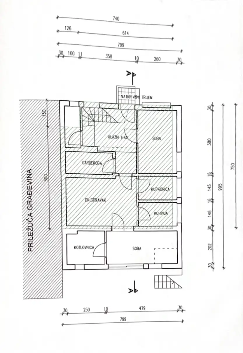 Zagreb, Šestine – Dvojna kuća