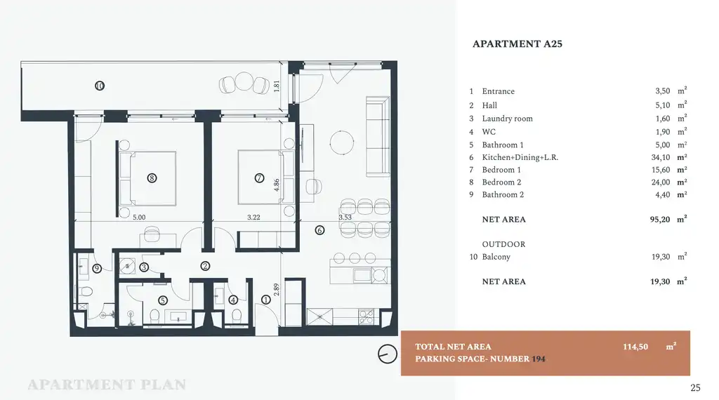 Istra, Savudrija, Crveni Vrh – Petram Resort Stan u luksuznom kompleksu 114 m2