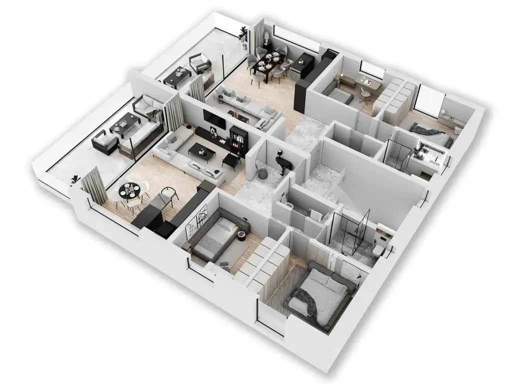 Pag - Razkošen trisobni penthouse, novogradnja