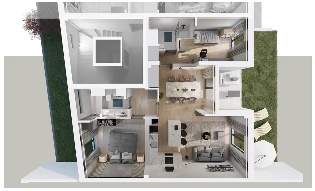 Zagabria, Maksimir - Appartamento di tre stanze 74 m2