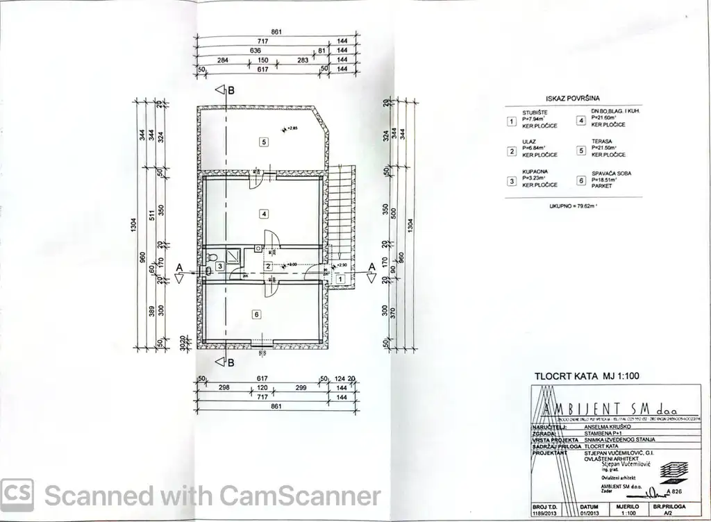 Zadar, Premuda - Kamienny dom z basenem