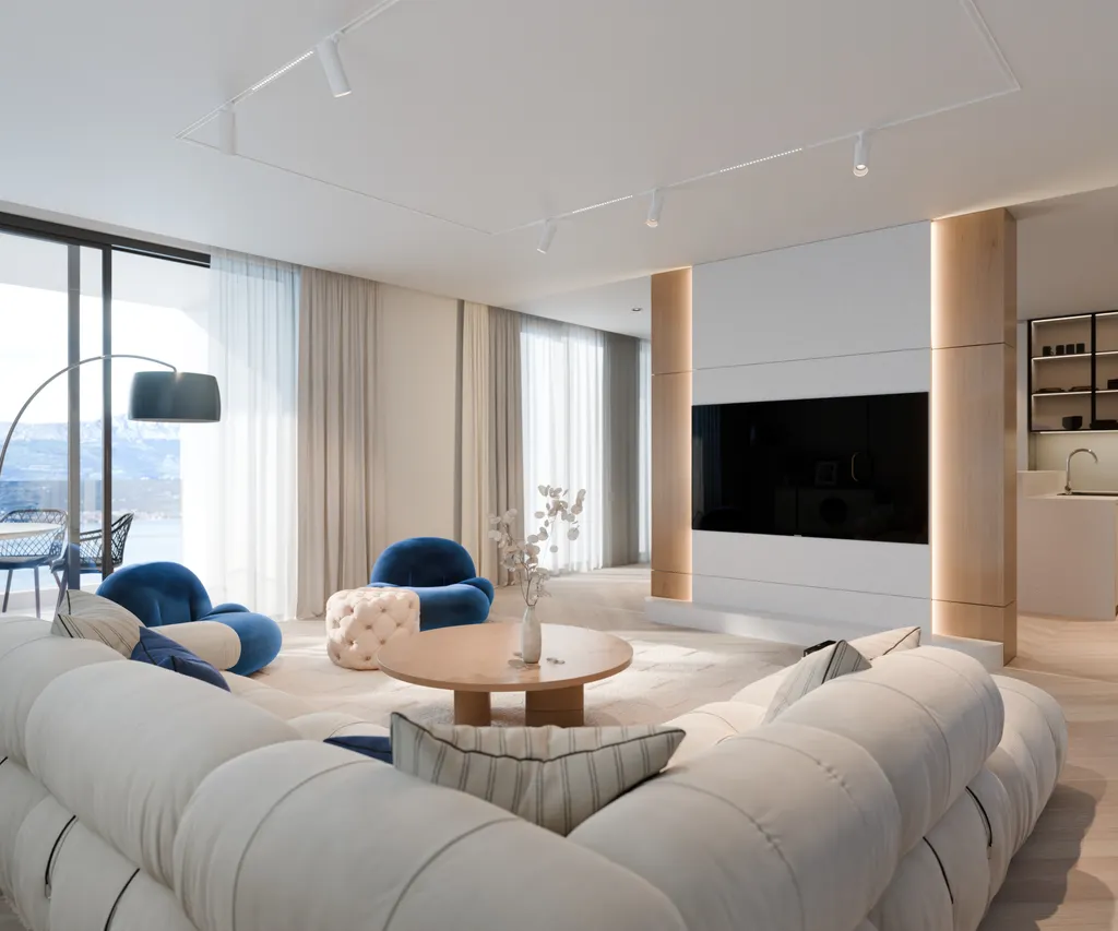Trogir, Čiovo - Luksusowy kompleks apartamentowy z widokiem na morze