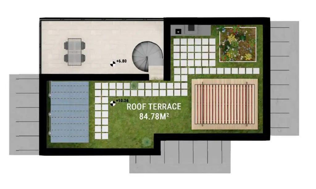 Gračani, stan 137 m2 - terase, walk-in ormar, garažno mjesto, lift