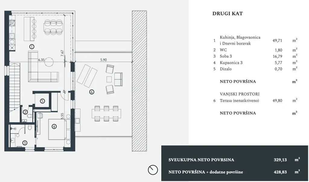 Istria, Petram Resort – villa 329 m², vista mare, garage, ascensore