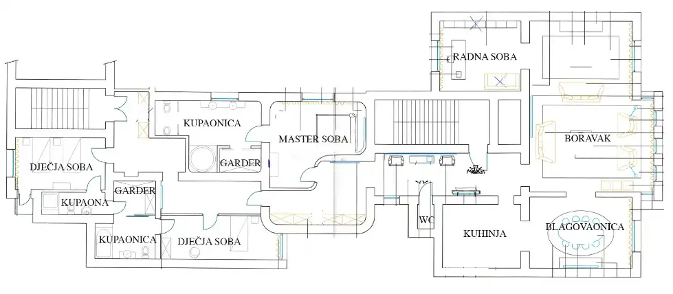 Zagreb, Donji grad, Marulićev trg – luksuzan ured od 280 m² za najam