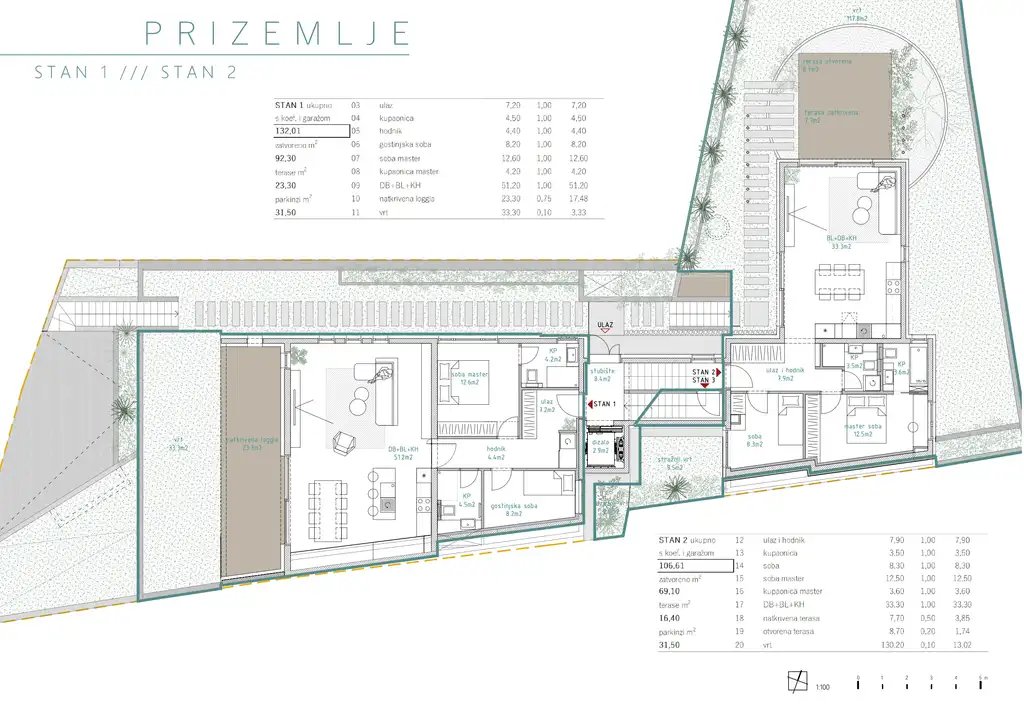 Zagreb, Črnomerec - luksuzan trosoban stan 132 m2 novogradnja