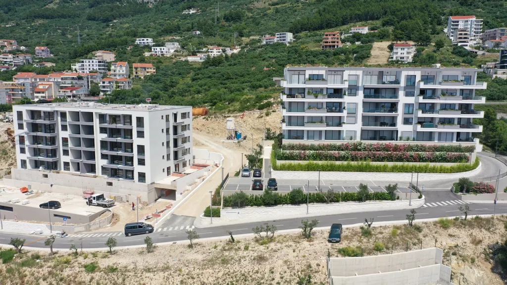 Makarska – Budynek mieszkalny w centrum miasta w budowie