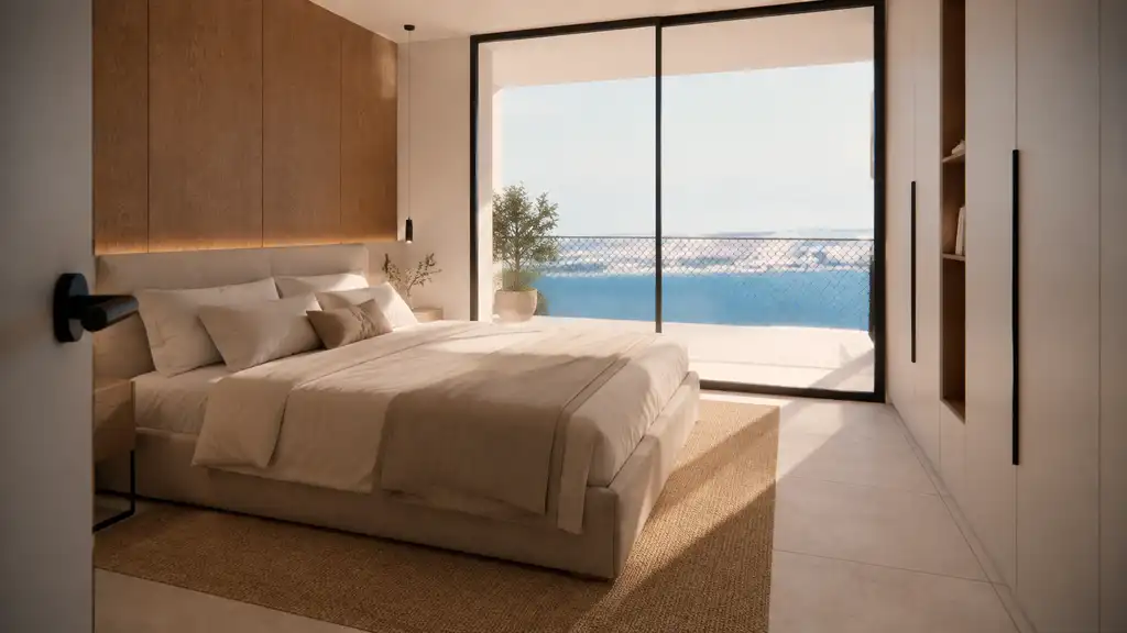 Ugljan — construction neuve avec 4 appartements, parking et vue sur la mer
