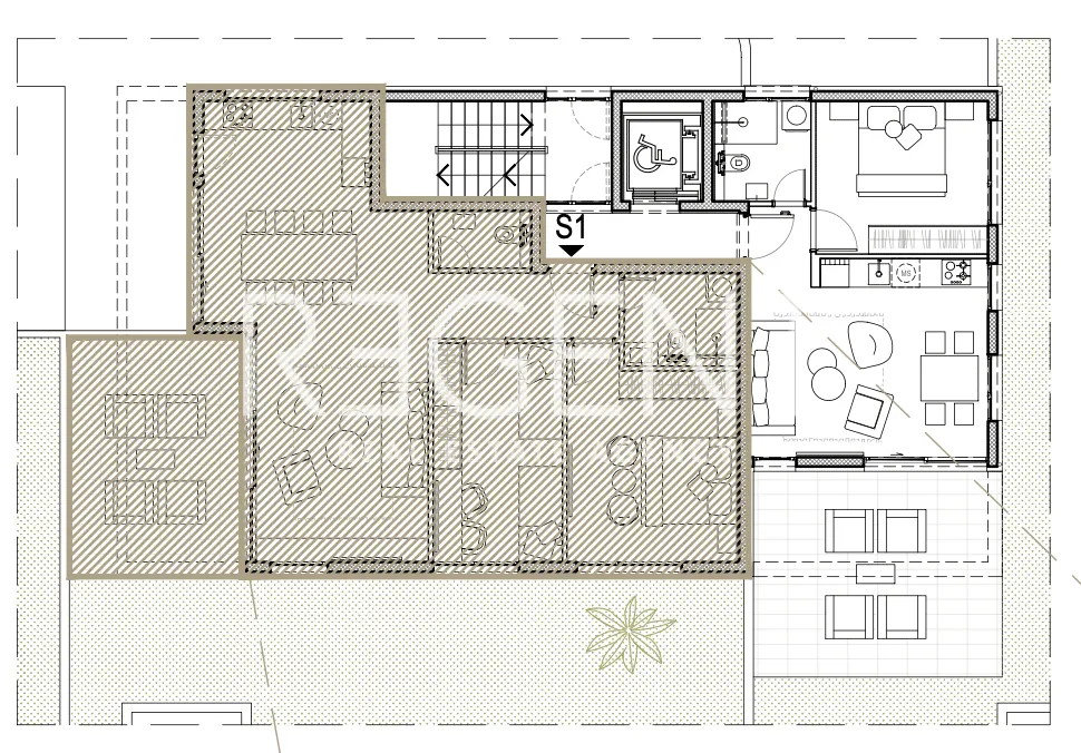 Spalato, Solin - Appartamento con due camere da letto 92 m2 NUOVA COSTRUZIONE