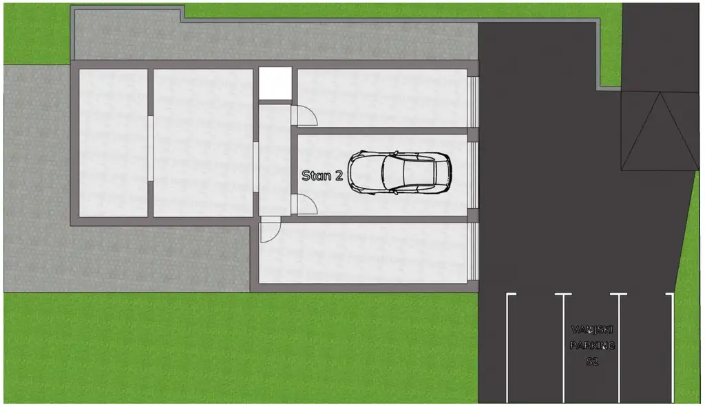 Zagreb, Gračani – četverosoban stan s velikom natkrivenom terasom