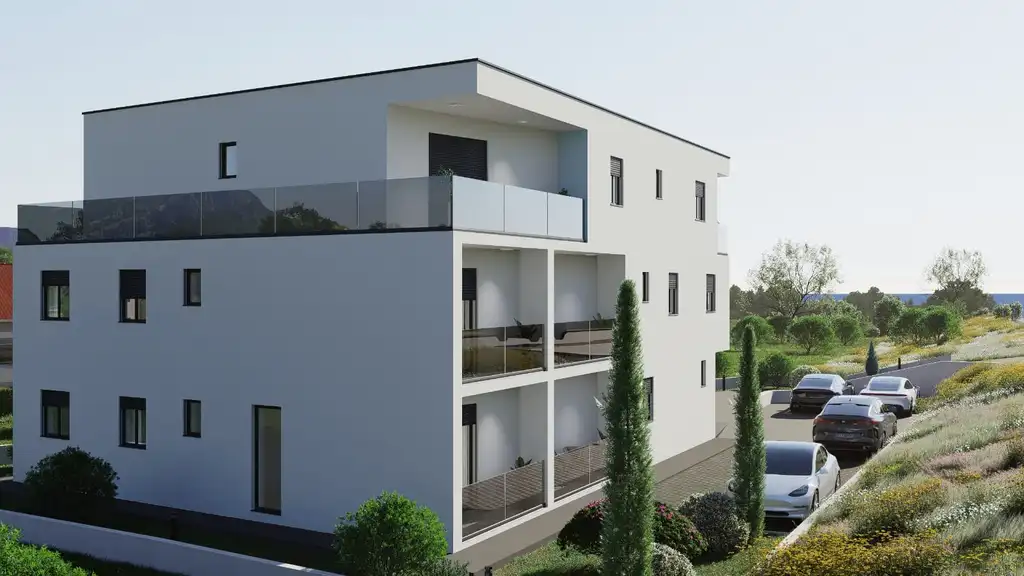 Kaštela, Kaštel Novi - Moderna novogradnja v mirnem okolju