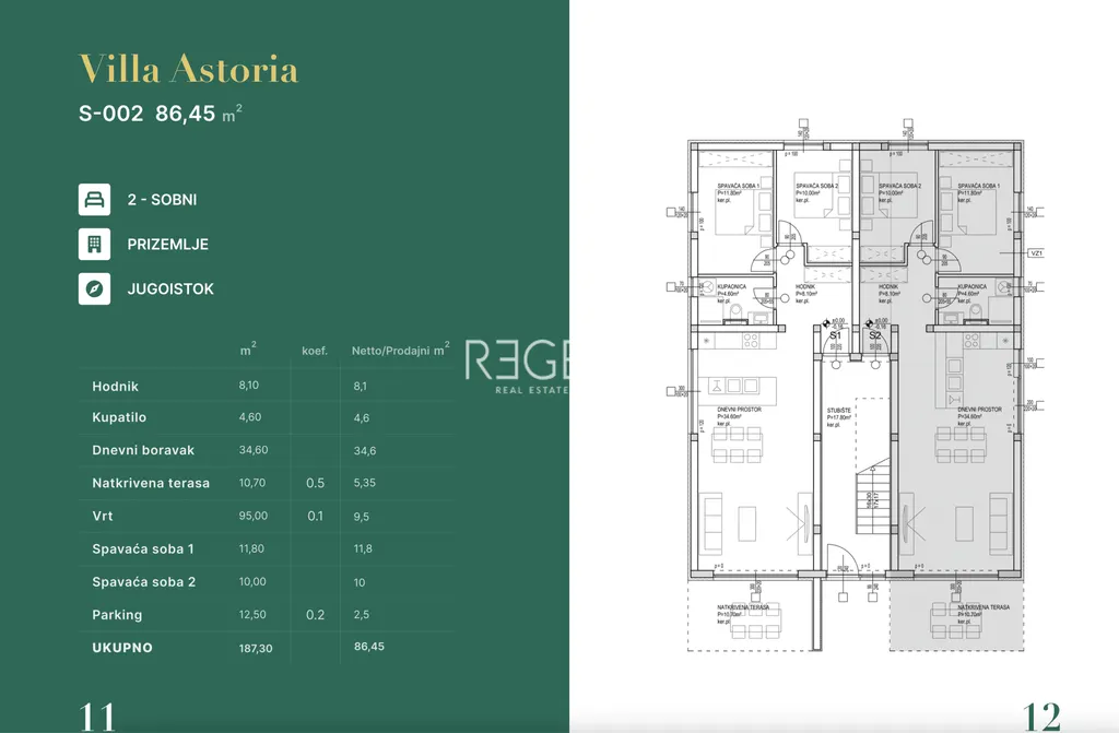 Zadar, Privlaka - Troizbový byt v obytnom komplexe blízko mora 86 m2, novostavba