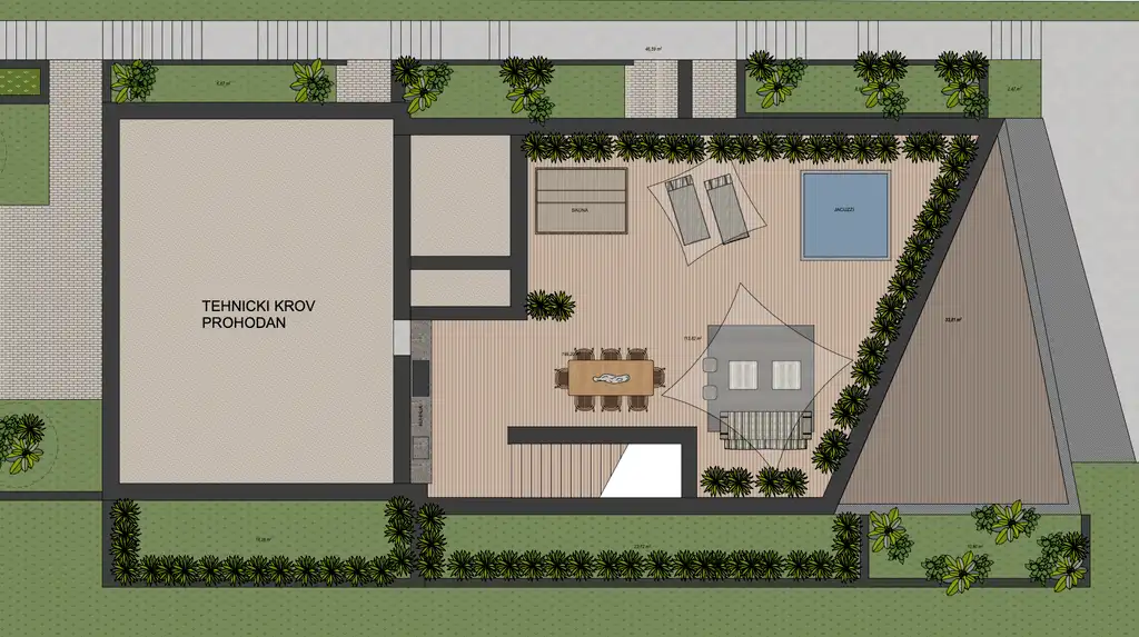 Zagreb, Remete – Luxus-Penthouse