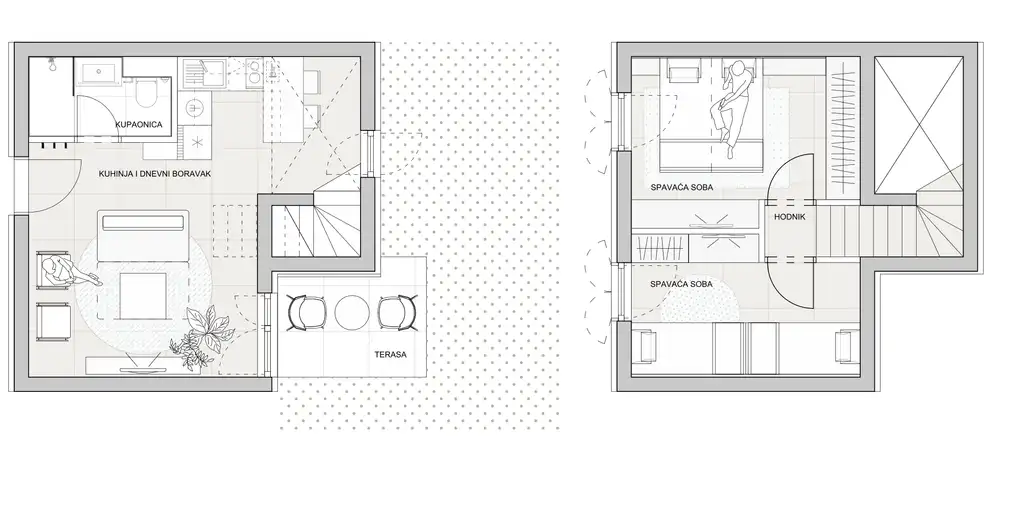 Zadar, Sv. Filip i Jakov - Molum Hotel & Residence trosoban apartman