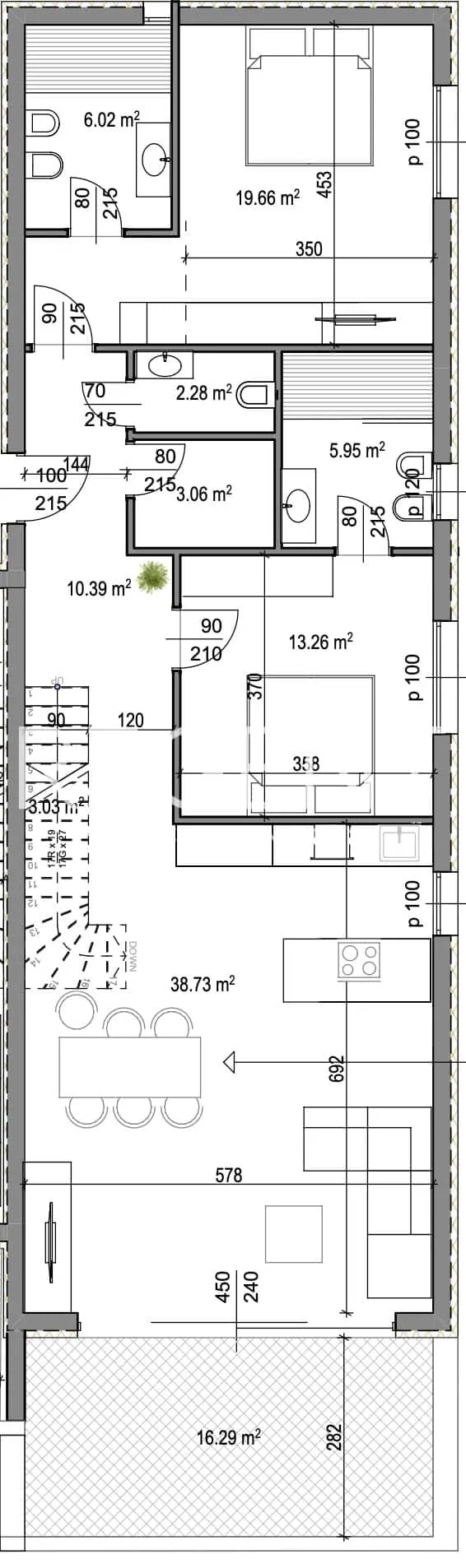 Istra, Rovinj – Luxueux penthouse dans une nouvelle construction de 188,37 m2