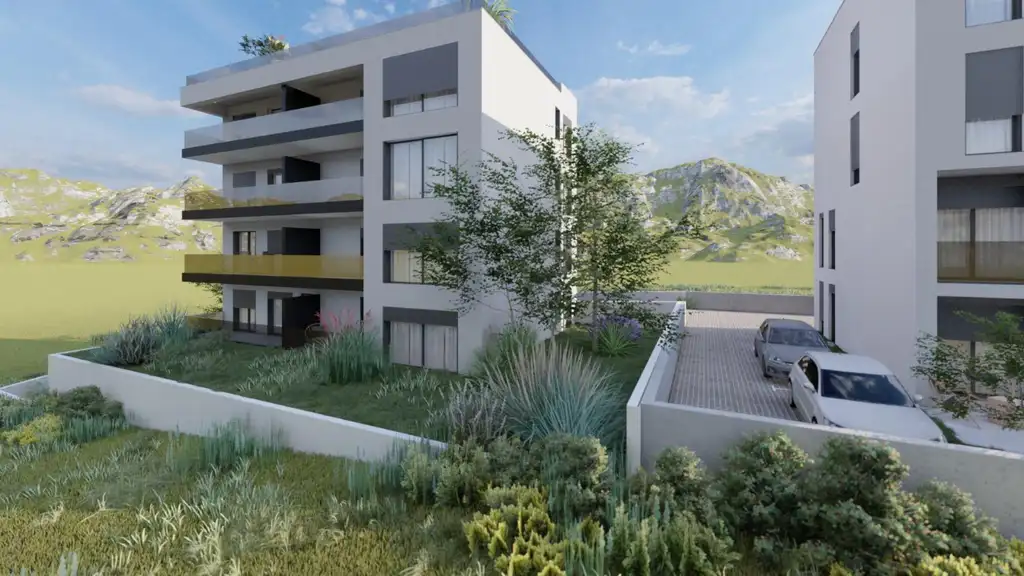 Podstrana - Ekskluzywna nowa zabudowa w pobliżu morza