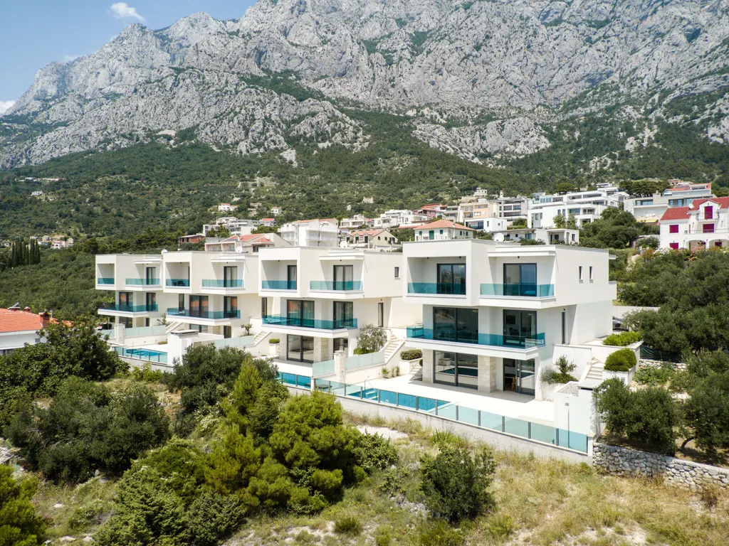 Makarska – Complesso di ville di lusso di nuova costruzione