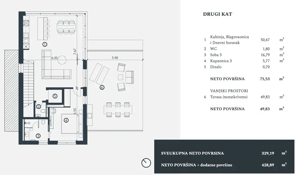 Istria, Petram Resort – villa 329 m², vista mare, garage, ascensore