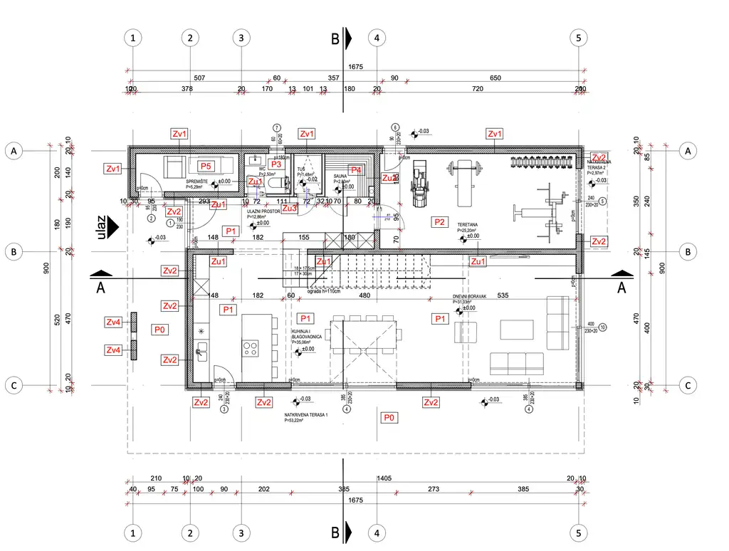 Trogir, Vinišće - Moderna vila s bazenom i pogledom na more