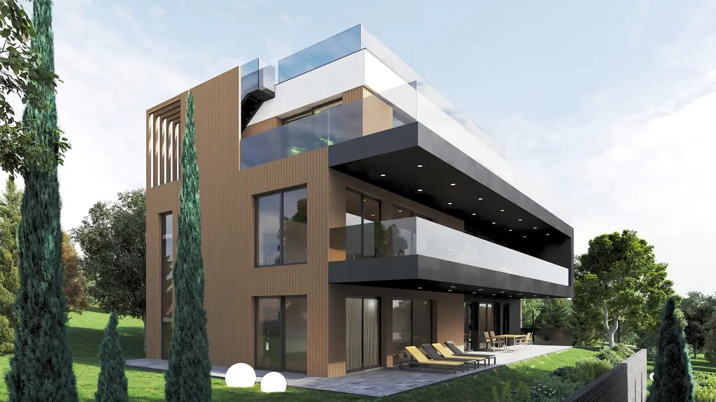 Zagabria, Gračani - Progetto di complesso residenziale di lusso, nuova costruzione