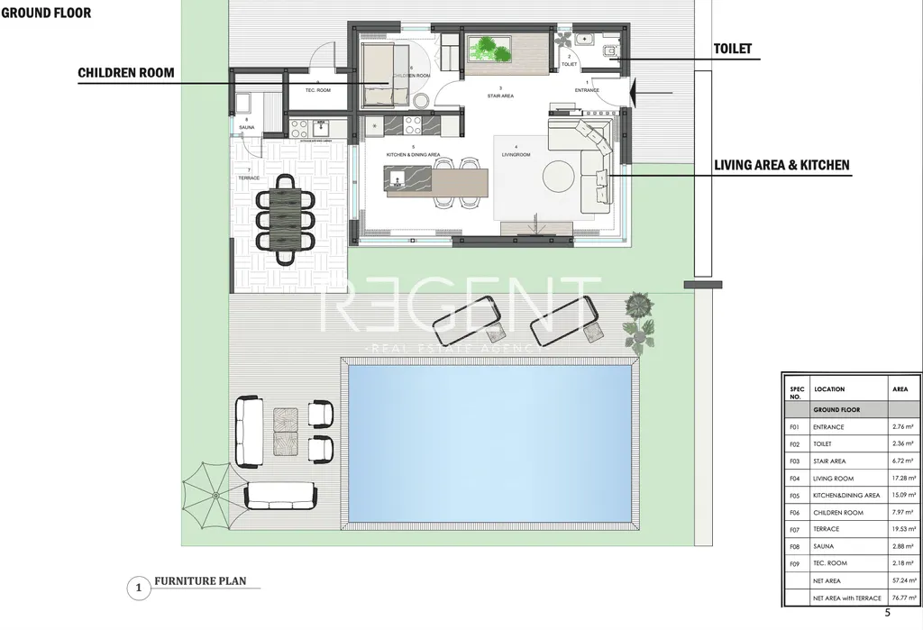 Istra, Poreč - Moderná vila s bazénom 165 m2
