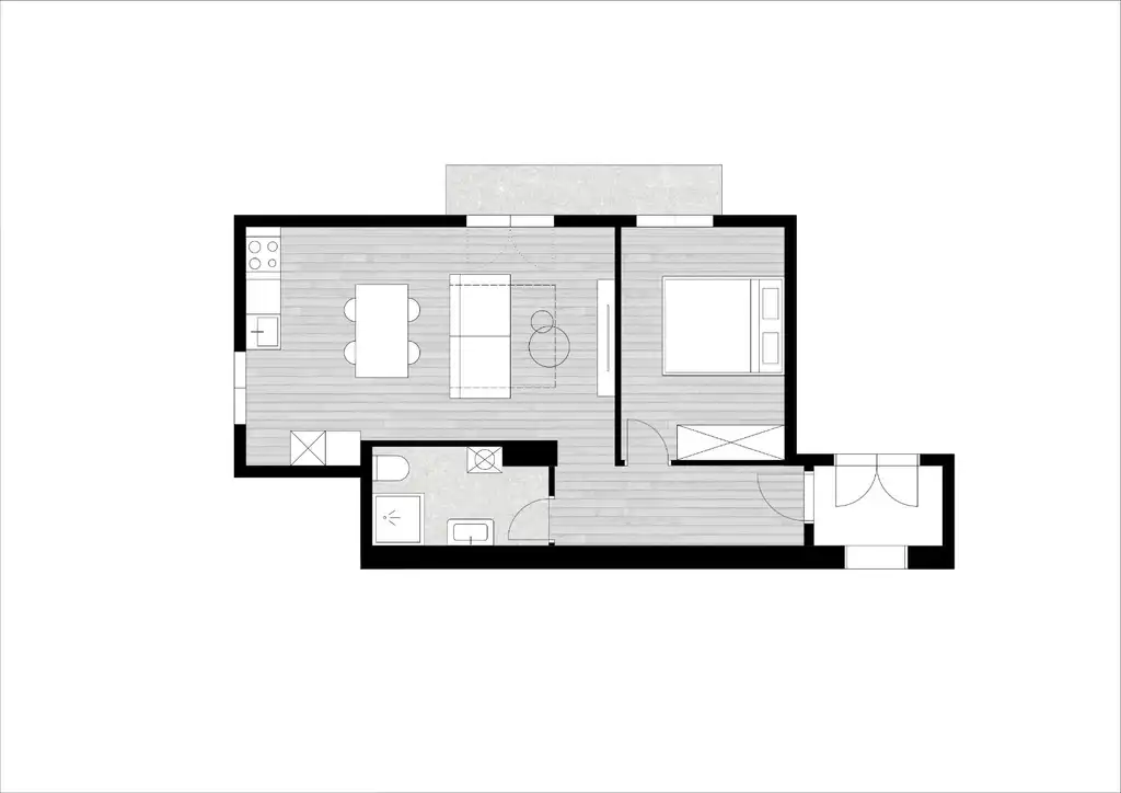 Split, Marjan - Jednoizbový byt v centre mesta