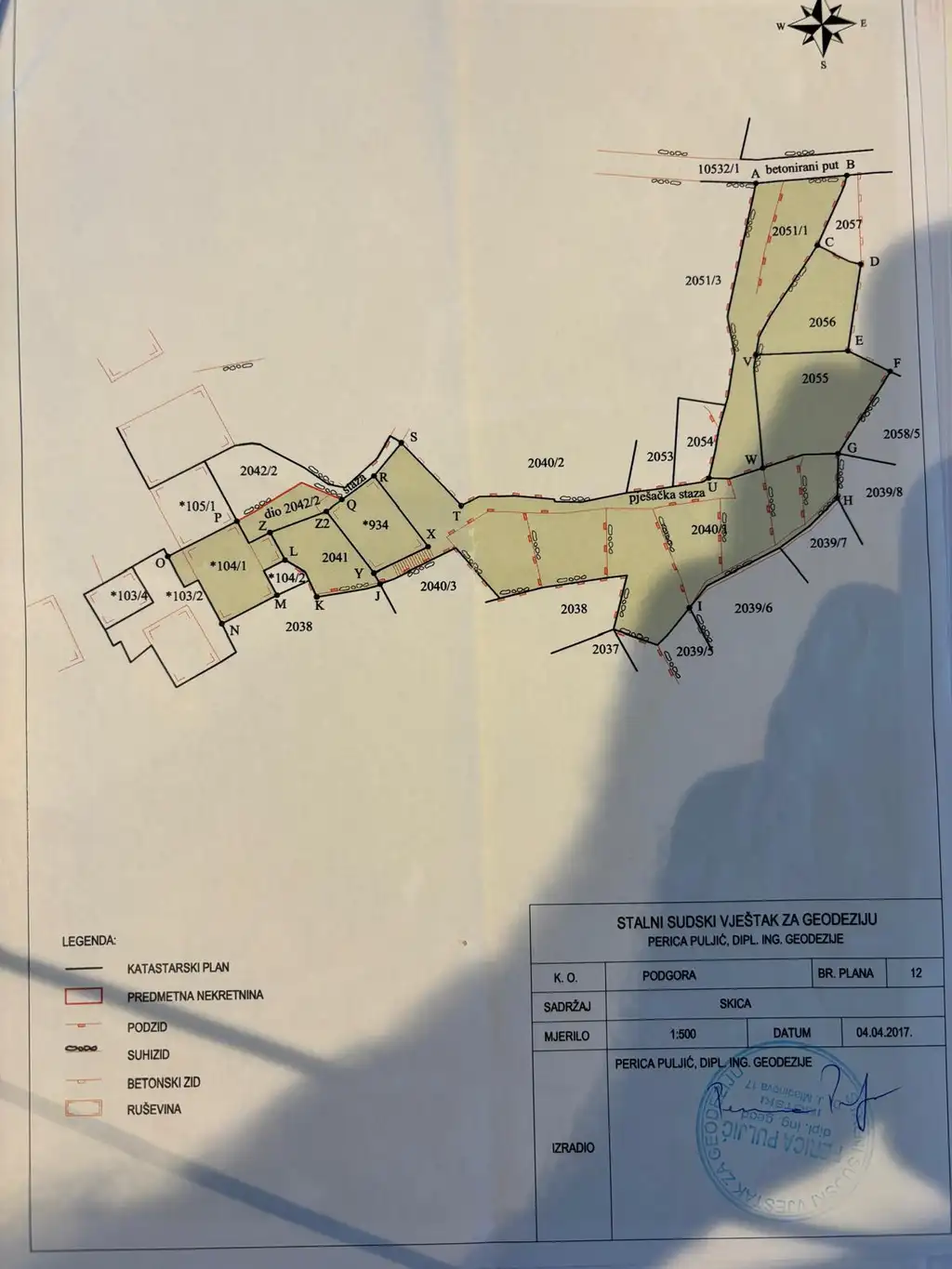 Makarska Riviera, Podgora - Baugrundstück von 1000m2