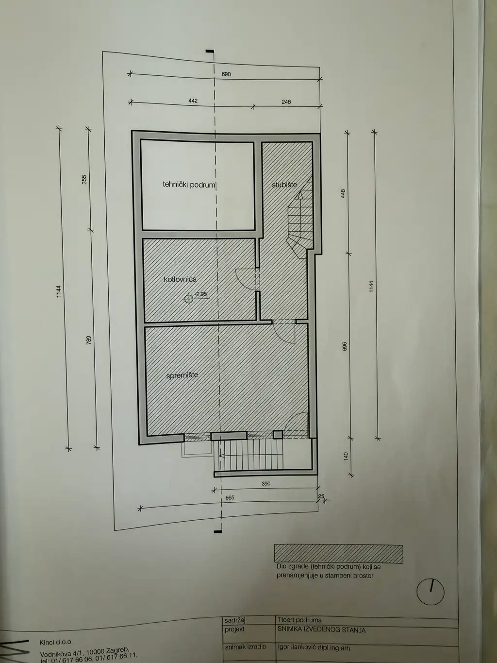 Zagreb, Trnje - samostojeća kuća s poslovnim prostorom