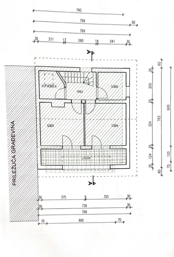Zagreb, Šestine – Dvojna kuća