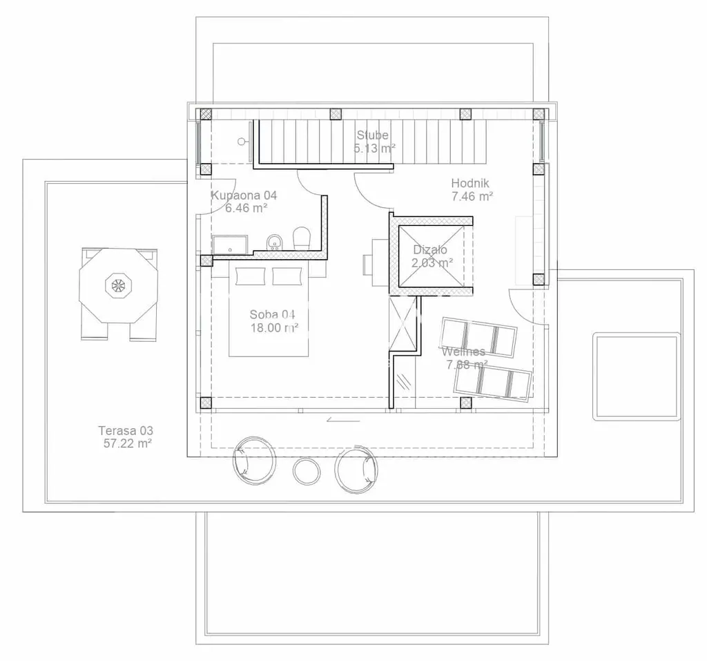 Sukošan – Luxusní moderní vila s bazénem 495 m2