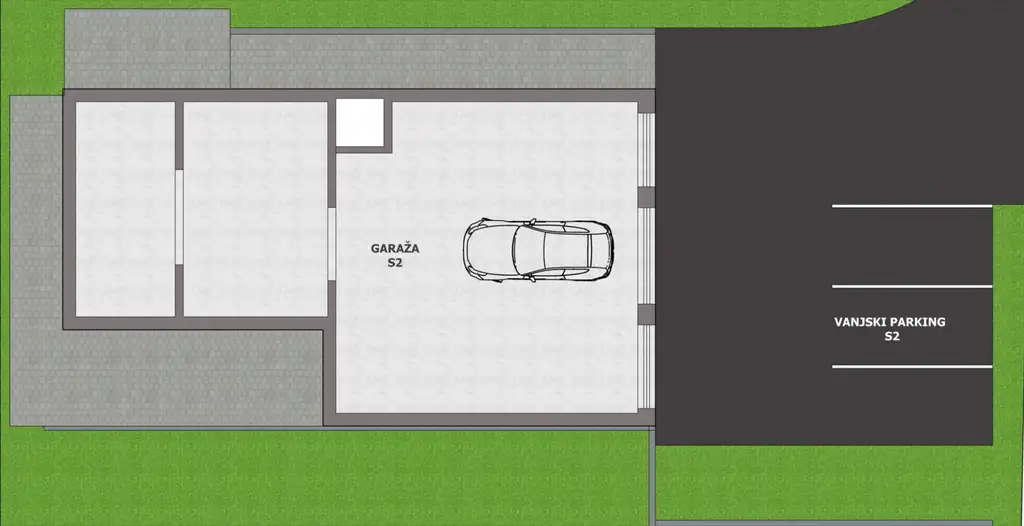 Zagreb, Gračani – četverosoban stan s velikom natkrivenom terasom