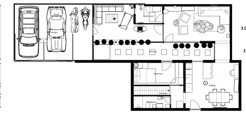 Zagabria, Trešnjevka - appartamento su due livelli con quattro camere da letto e garage privato di 141 m2