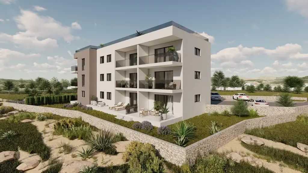 Трогир, Чиово – Роскошное новое здание недалеко от моря