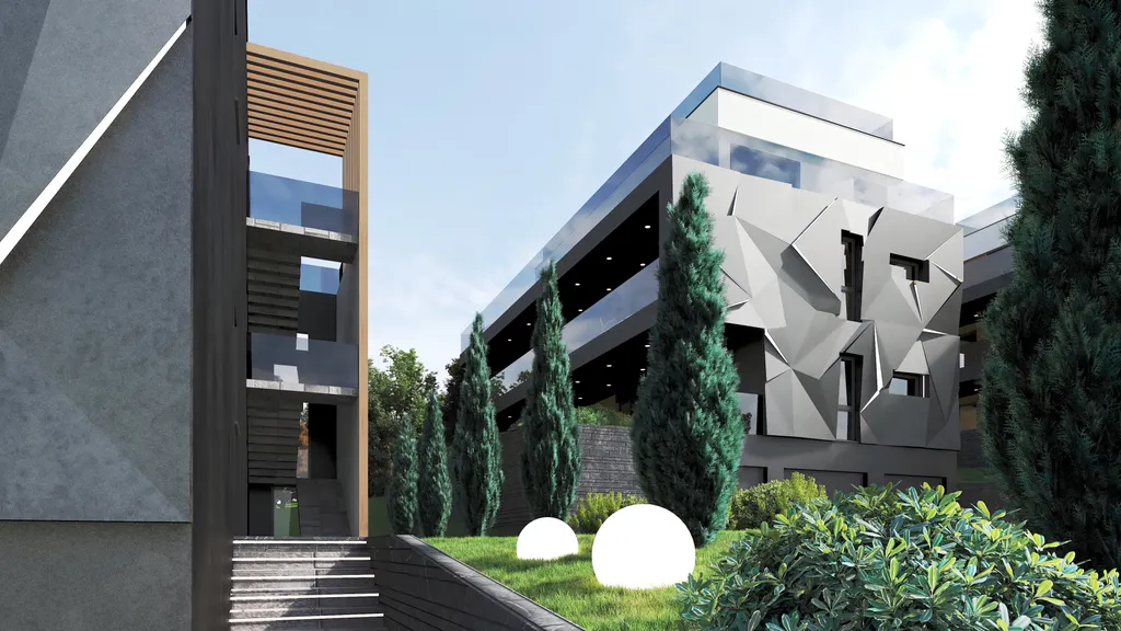 Zagabria, Gračani - Progetto di complesso residenziale di lusso, nuova costruzione