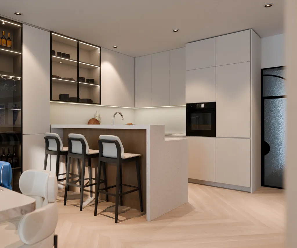 Trogir, Čiovo - Luksusowy kompleks apartamentowy z widokiem na morze