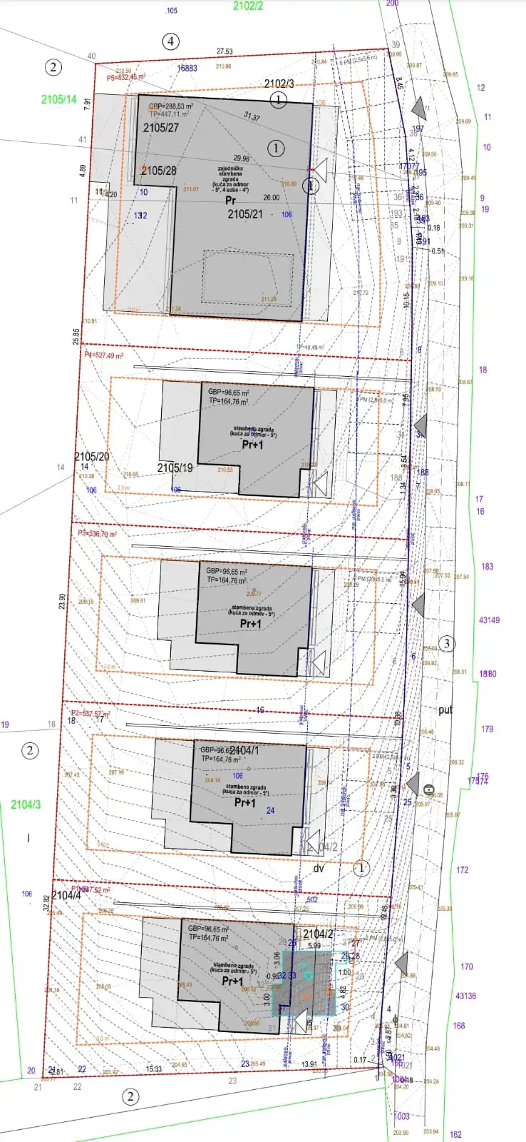 Jastrebarsko - građevinsko zemljište s projektom