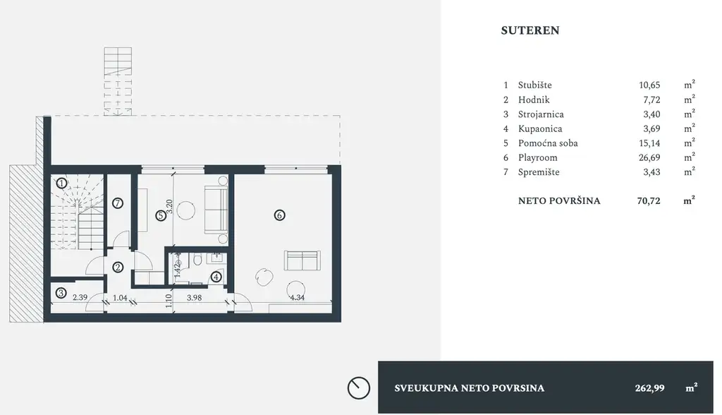 Istria, Petram Resort – villa 263 m², giardino, playroom, vista mare