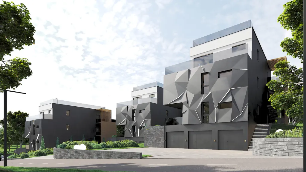 Zagabria, Gračani - Progetto di complesso residenziale di lusso, nuova costruzione