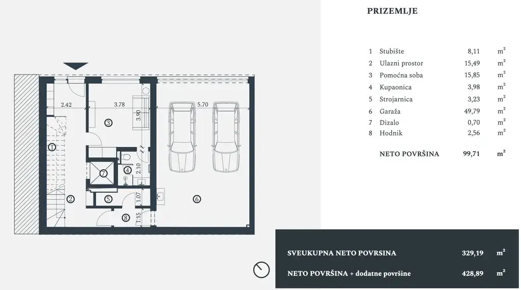 Istria, Petram Resort – villa 329 m², vista mare, garage, ascensore