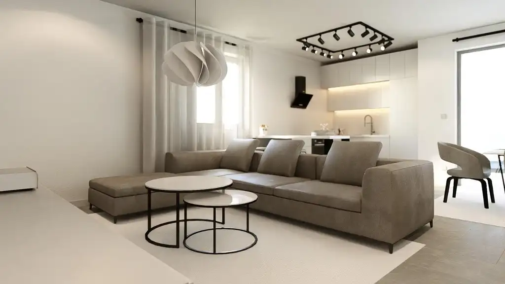 Mandre, Pag – nouvelle construction 42–118 m², premier rang face à la mer