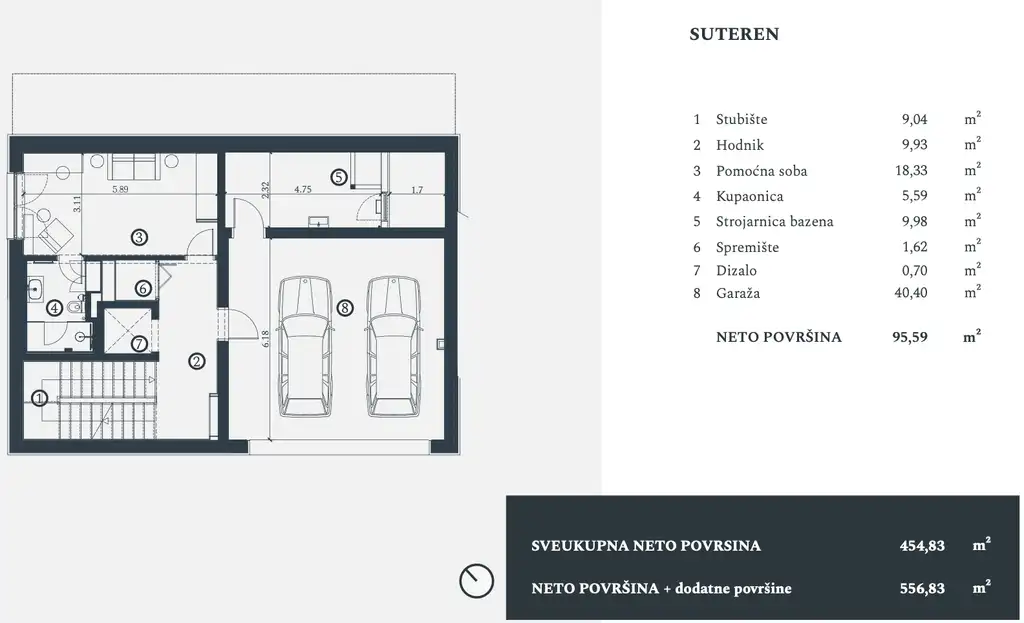 Istria, Petram Resort – vila 456 m², výhľad na more, záhrada, strešný bazén