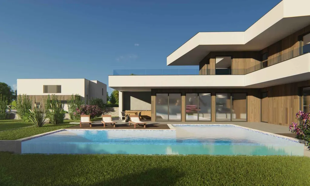Istria, Valle - Ville di lusso in fila con piscina, nuova costruzione