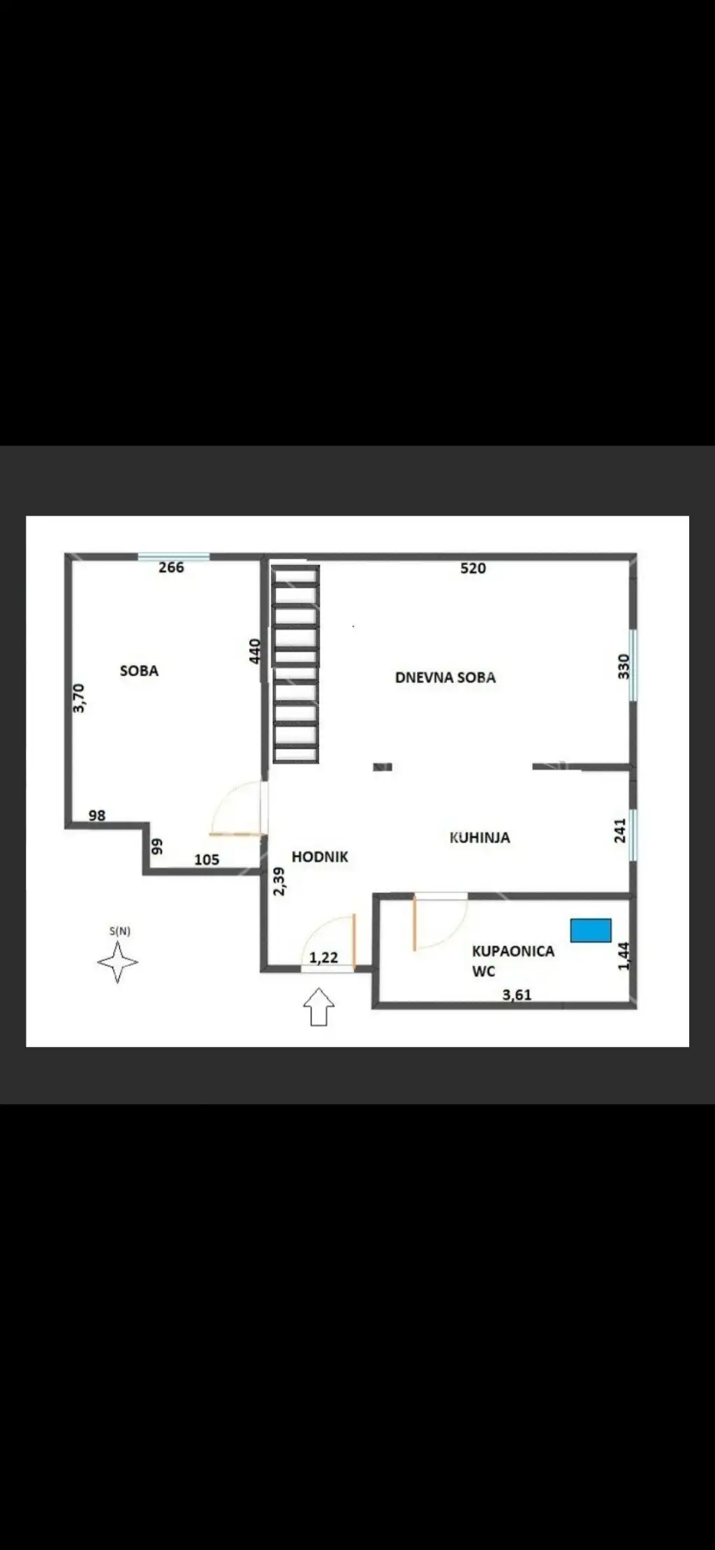Zagreb, Center - Renovated three-room attic apartment