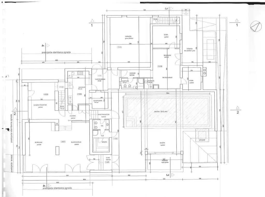 Zagreb, Šestine - Jedinstvena kuća s bazenom i velikim vrtom