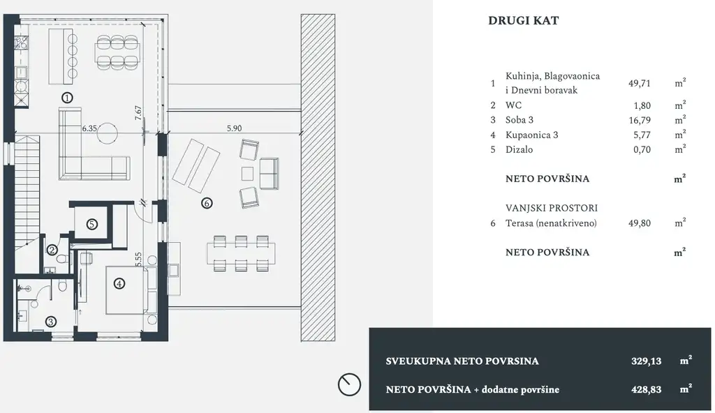 Istria, Petram Resort – villa 329 m², vista mare, garage, ascensore