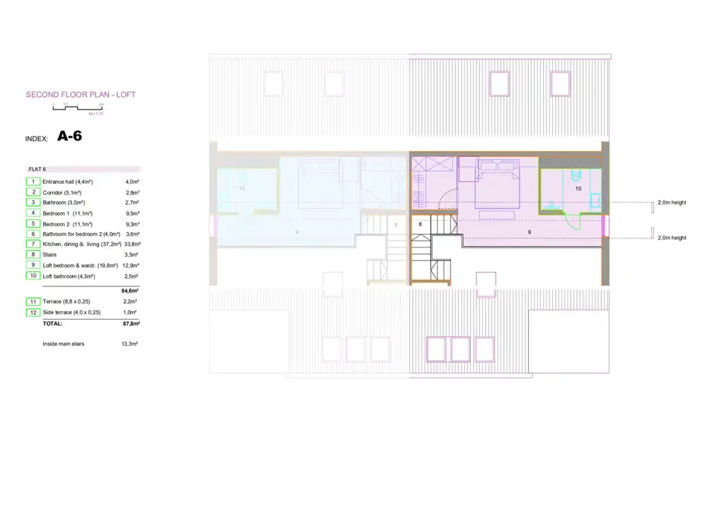 Pelješac, Orebić - Zwei-Zimmer-Apartment mit Loggia und Terrasse