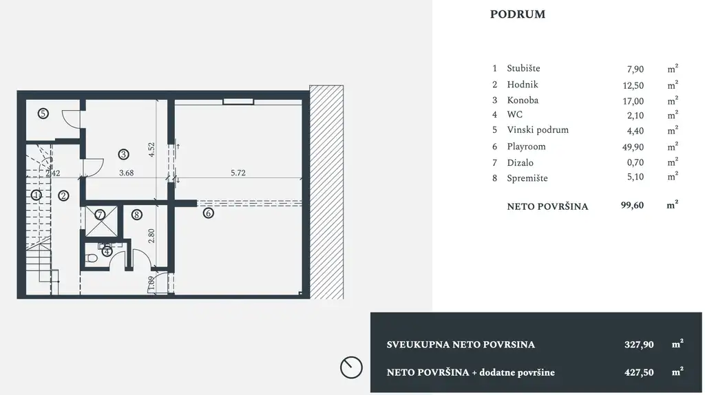 Istra, Petram Resort – vila 328 m², výhľad na more, záhrada, výťah