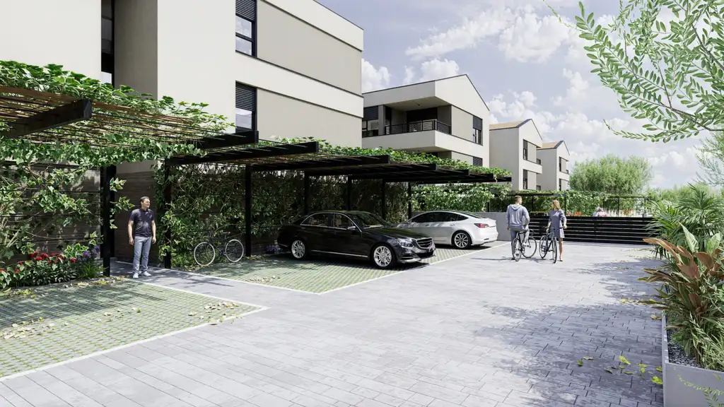 Istra, Fažana - Nowoczesny kompleks śródziemnomorski z basenem