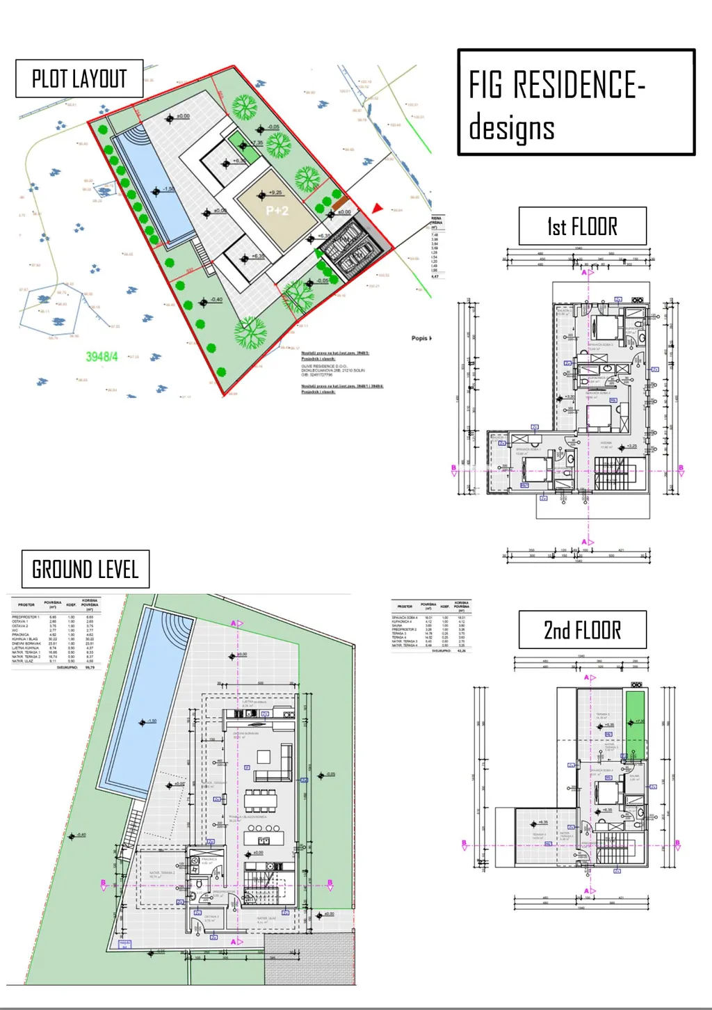 Split, Podstrana - Vila v luxusnom komplexe 290 m2
