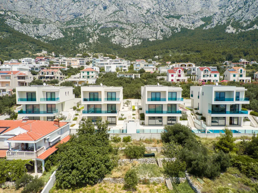 Makarska – Complesso di ville di lusso di nuova costruzione